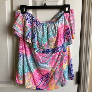 Lilly Pulitzer Strapless Top